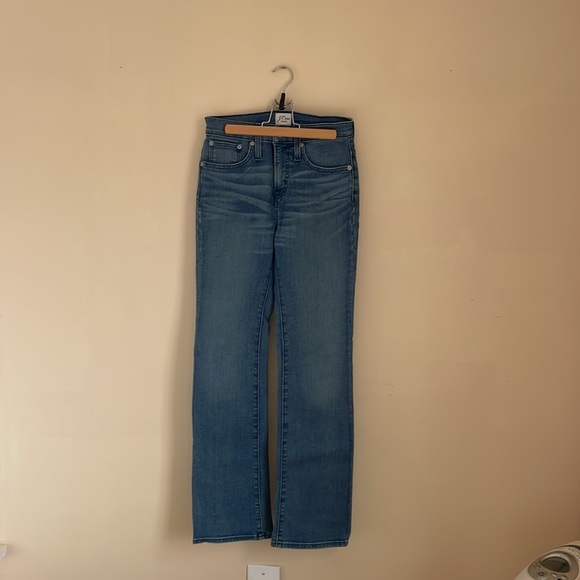 J Crew Curvy Full Length Demi Boot Jeans Sz 25P - Picture 3 of 7